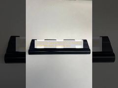 Anpassung von Druckgussteilen ADC 12 Aluminium Scharnier mit schwarzer Elektrophorese