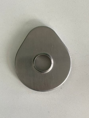 Kleines Stempelblatt Metallteile Industrielle 316 Edelstahl-Guss