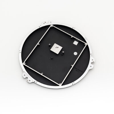 Auf Wunsch hergestellte Aluminium-A380-Druckguss-Chassis-Teile mit Pulverbeschichtung und CNC-Bearbeitung